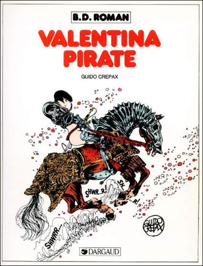 Guido Crepax Valentina Pirate Couv