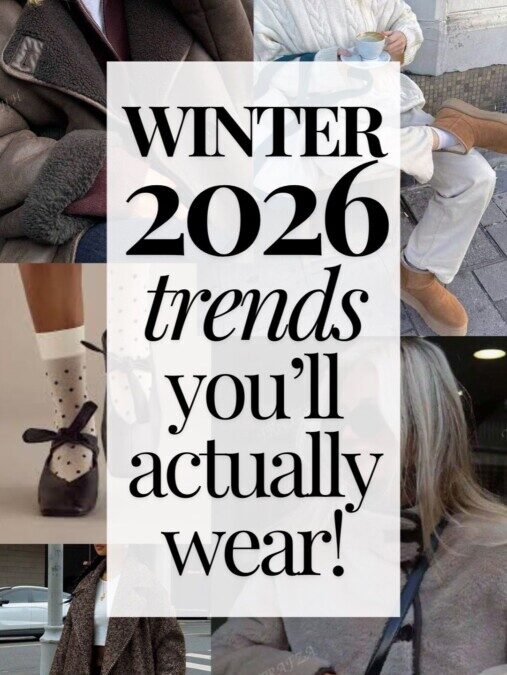 Les tendances mode incontournables pour 2026