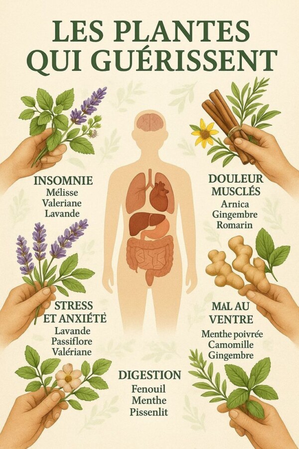 Variétés de plantes médicinales