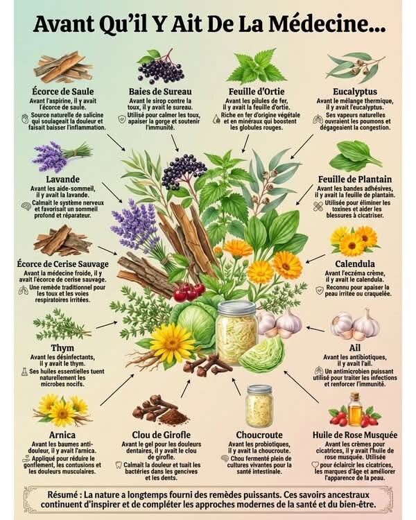 Bienfaits des plantes médicinales