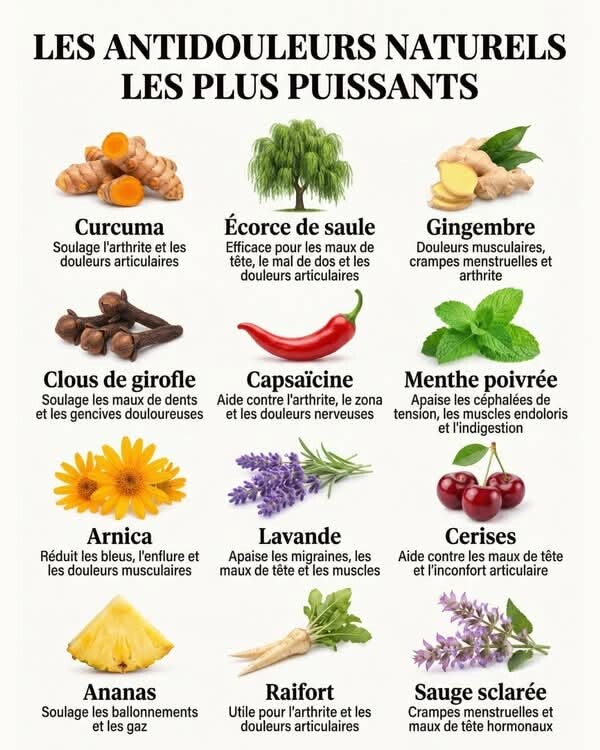 Variétés de plantes médicinales